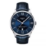 Tissot Chemin Des Tourelles Automatic Mặt Tròn Dây Da Màu Xanh Lộ Máy T099.407.16.048.00