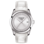 Tissot T-Classic Couturier Mặt Tròn Dây Da Màu Trắng Lịch Ngày T035.210.16.031.00