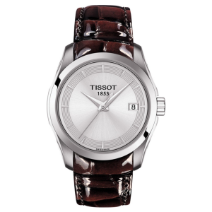Tissot T-Classic Couturier ấy Da Nâu Sậm T035.210.16.031.03