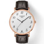 Tissot Everytime Mặt Tròn Dây Da Màu Nâu T109.610.36.032.00