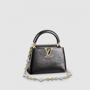 Louis Vuitton Capucines Mini Màu Đen N81398