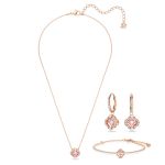 Swarovski Set Swarovski Una Dancing Màu Vàng Hồng 5516476 5514488 5516477