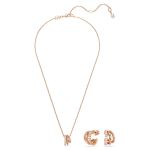 Swarovski Set Swarovski Hyperbola Màu Vàng Hồng 5698702 5701494