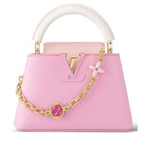 Louis Vuitton Capucines Candy Pink Mini Màu Hồng M22375