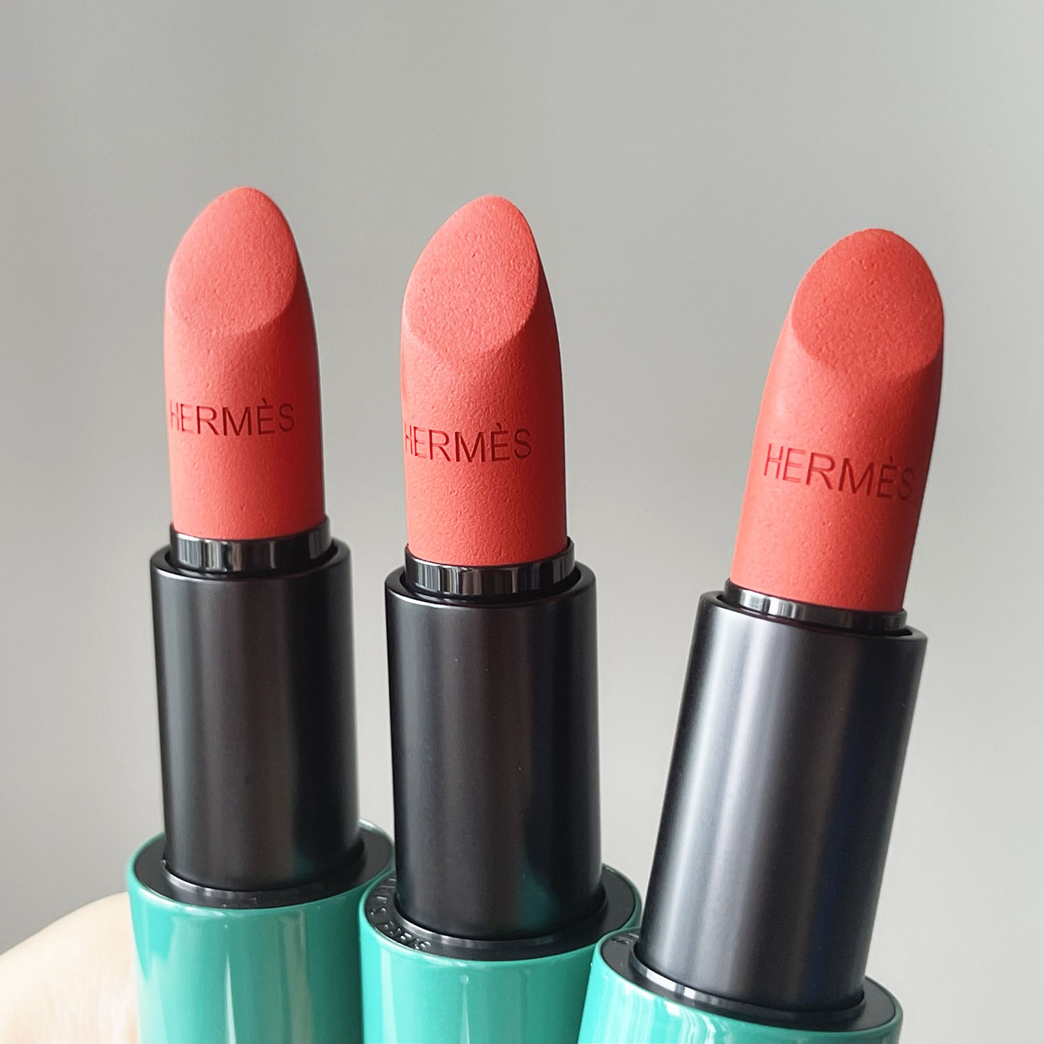 Hermes 71 Son Lì Matte Edition Orange Brule Lipstick Màu Cam Đất