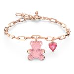 Swarovski Lắc Tay Swarovski Teddy Màu Hồng 5642978