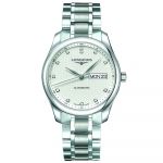 Longines Master Automatic Mặt Tròn Dây Kim Loại Màu Bạc L2.755.4.77.6